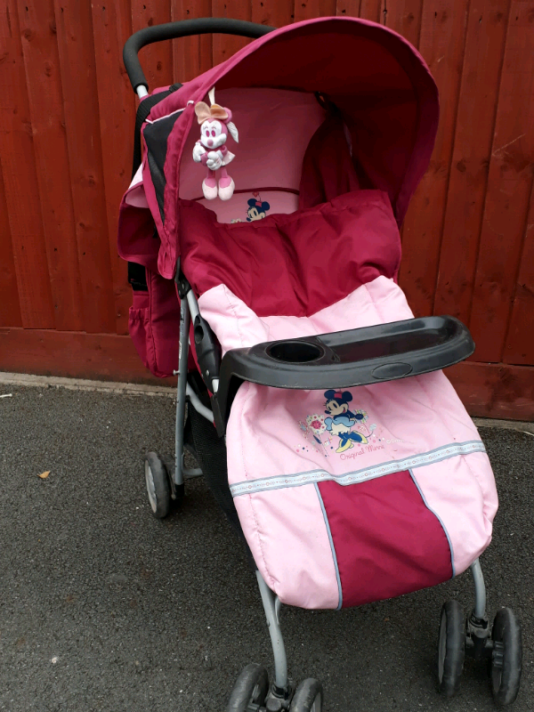 hauck minnie mouse buggy